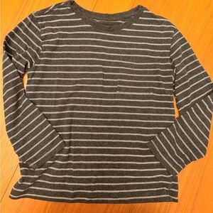 Little Sleepies Relaxed Long Sleeve Pocket Tee - Size 6